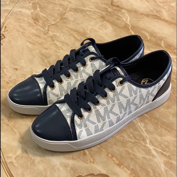 Michael Kors Shoes - MK Shoes ,Blue Nwob City Low Top Sneakers